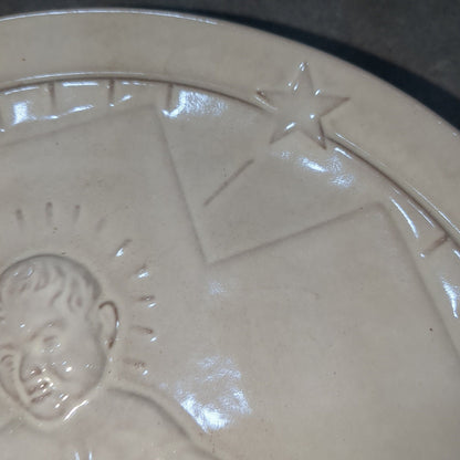 vintage Frankoma plate 1970 king of kings