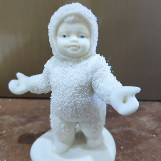 DEPARTMENT 56 SNOWBABIES "LOOK WHAT I CAN DO" missing stars