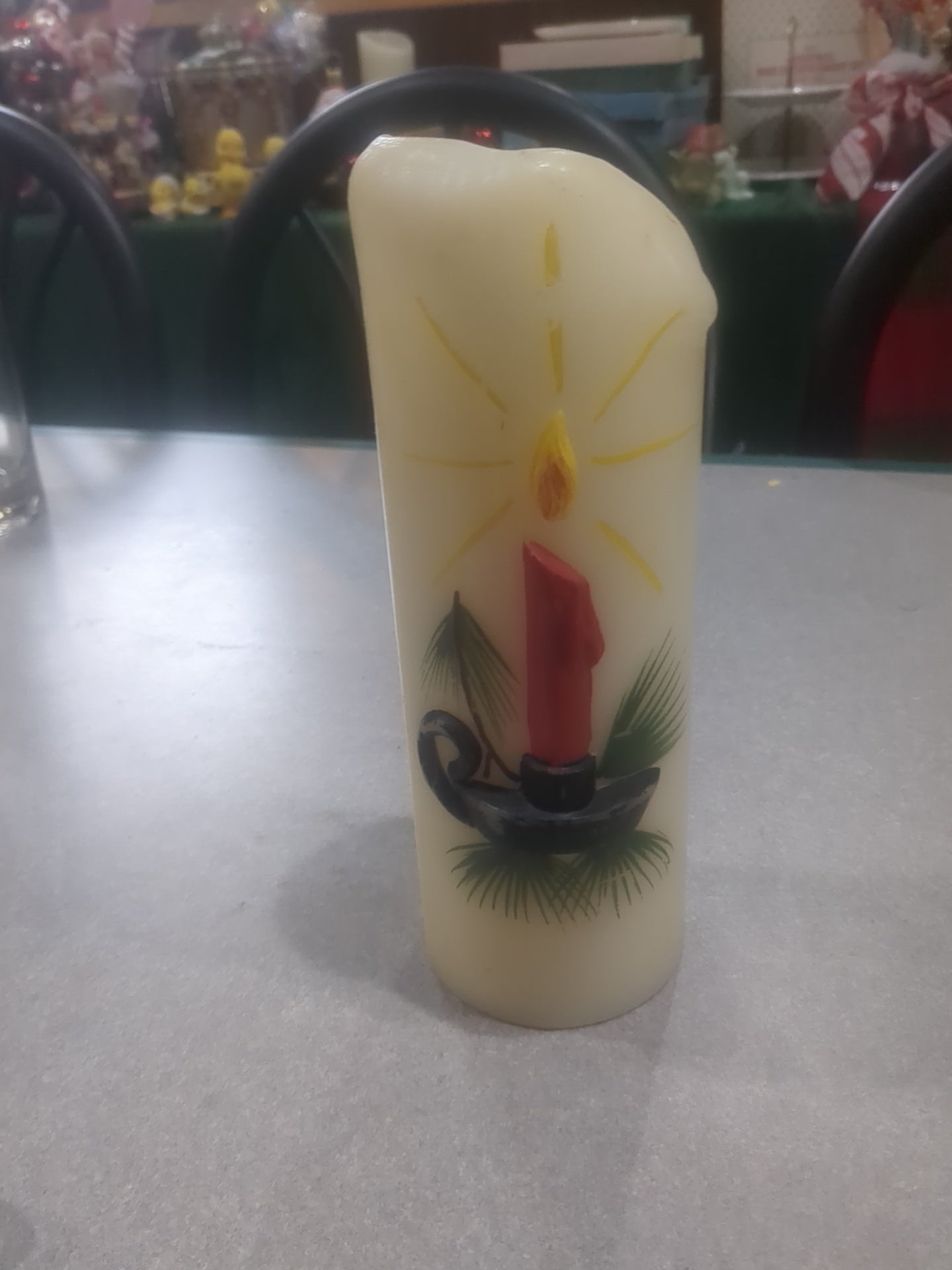 Sculptured candle fashioned by Colonial Candle Company 429