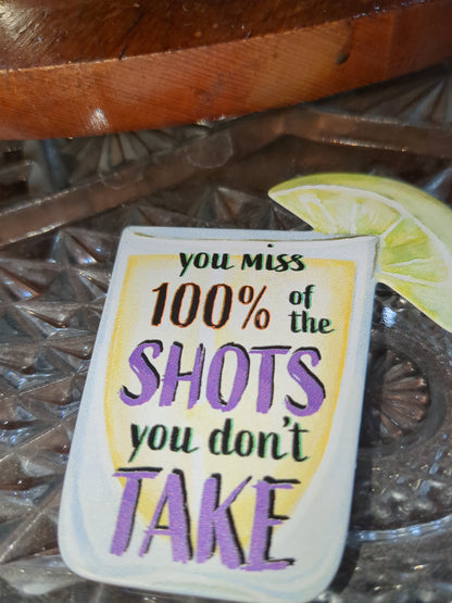 Mg6 you miss 100% of the shots you don't take metal magnet