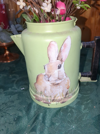Vintage coffee pot decor