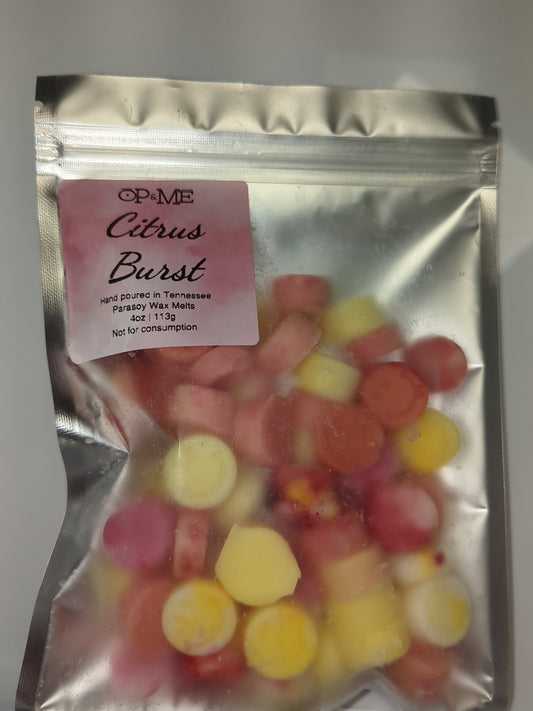 WM25 Citrus Burst parasoy Wax melts 4 oz