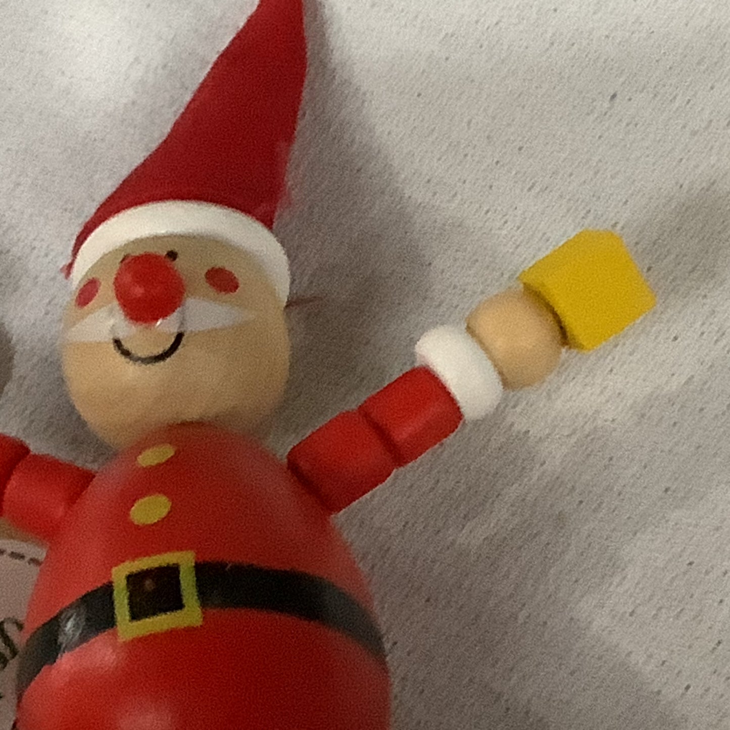 Santa Wooden Push Puppets