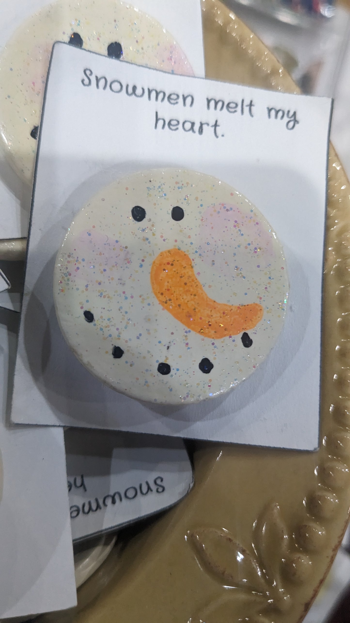 Magnet Snowman