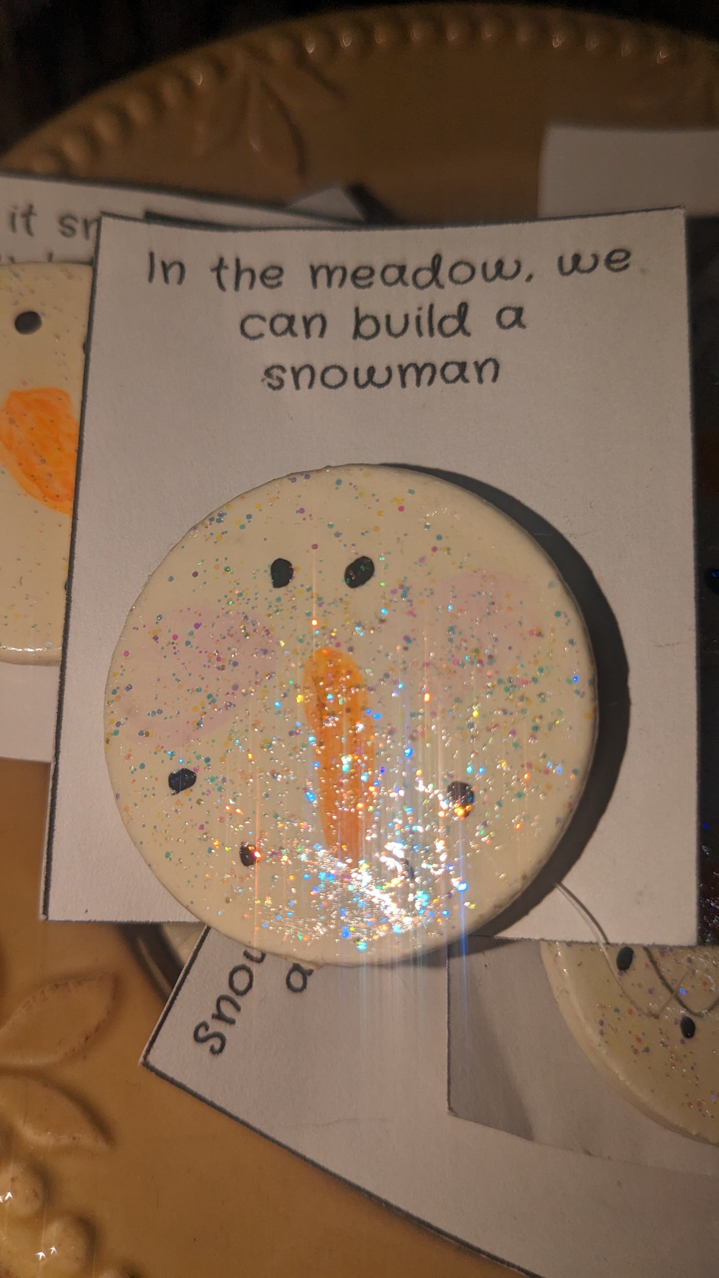 Magnet Snowman