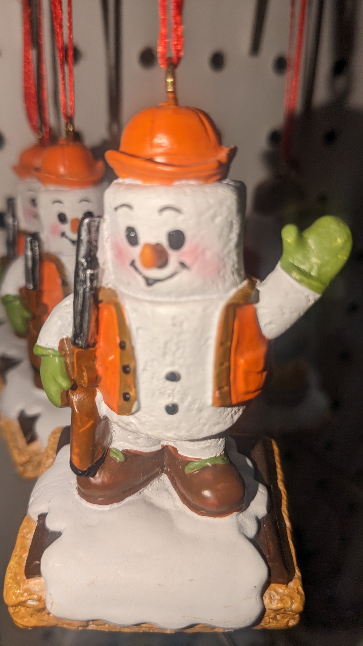 Marshmallow Hunter Ornament