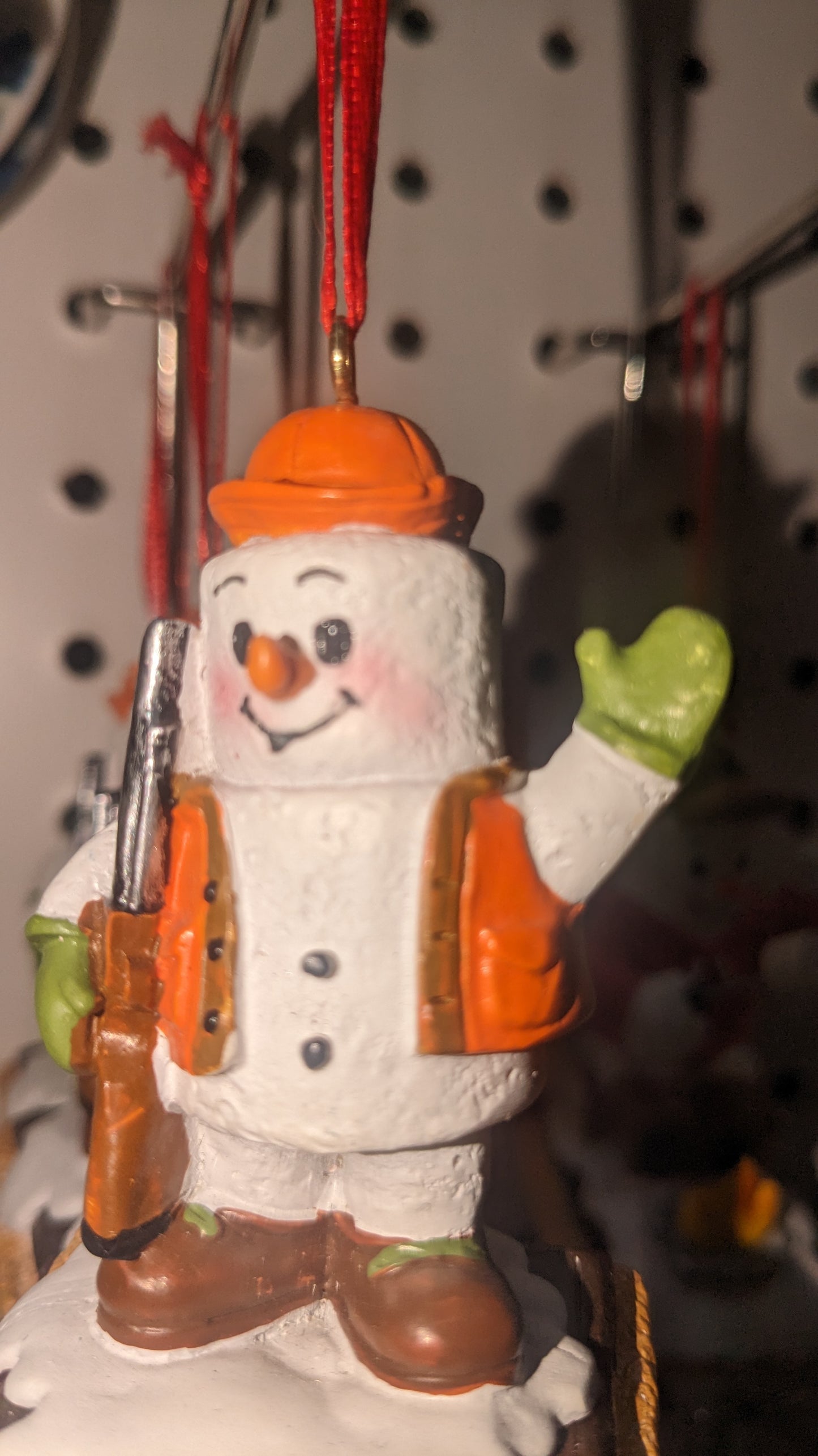 Marshmallow Hunter Ornament