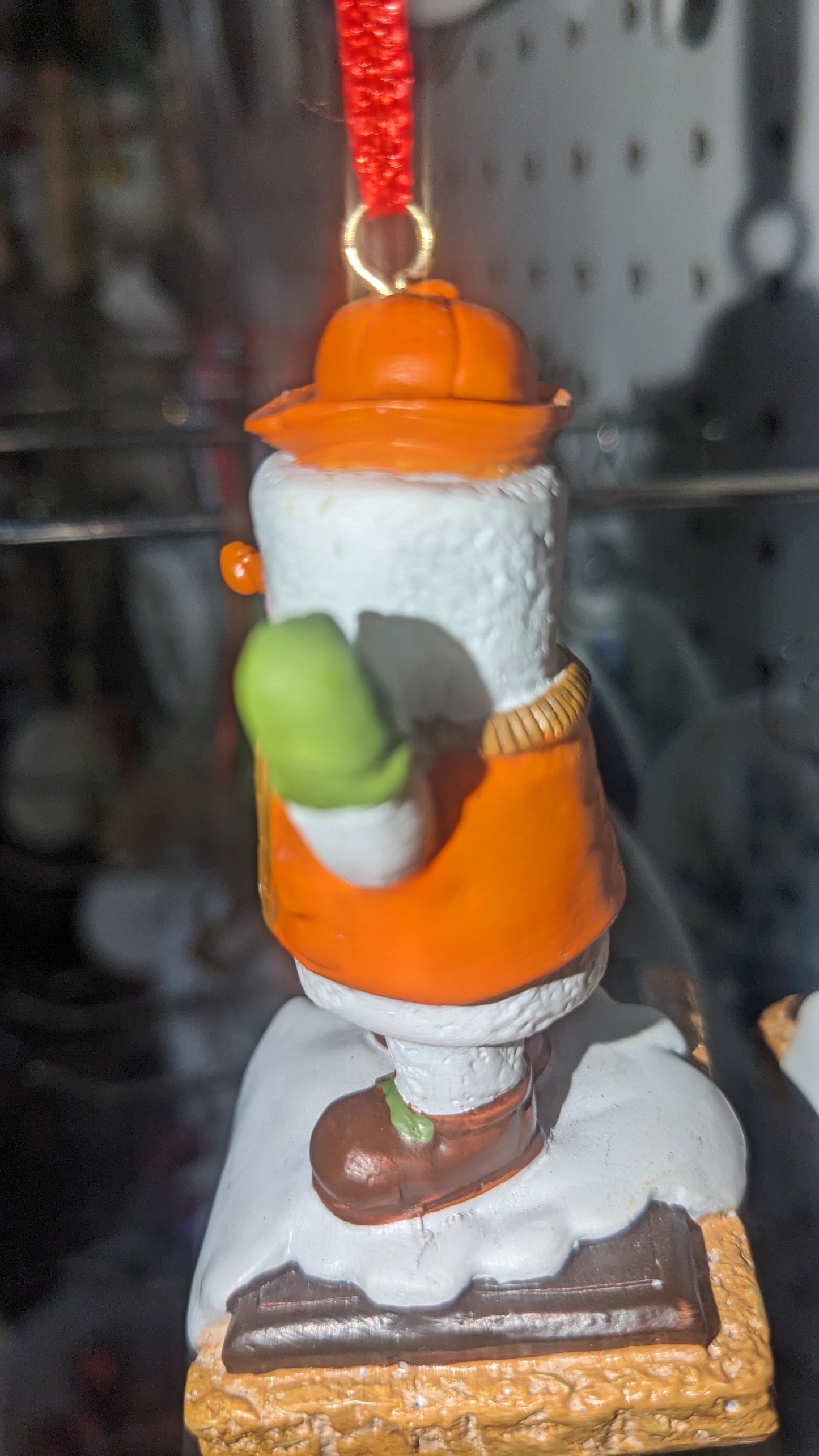 Marshmallow Hunter Ornament