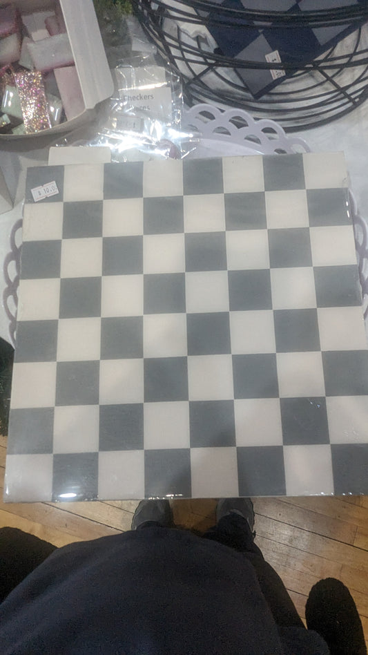 Chess board and chess pieces