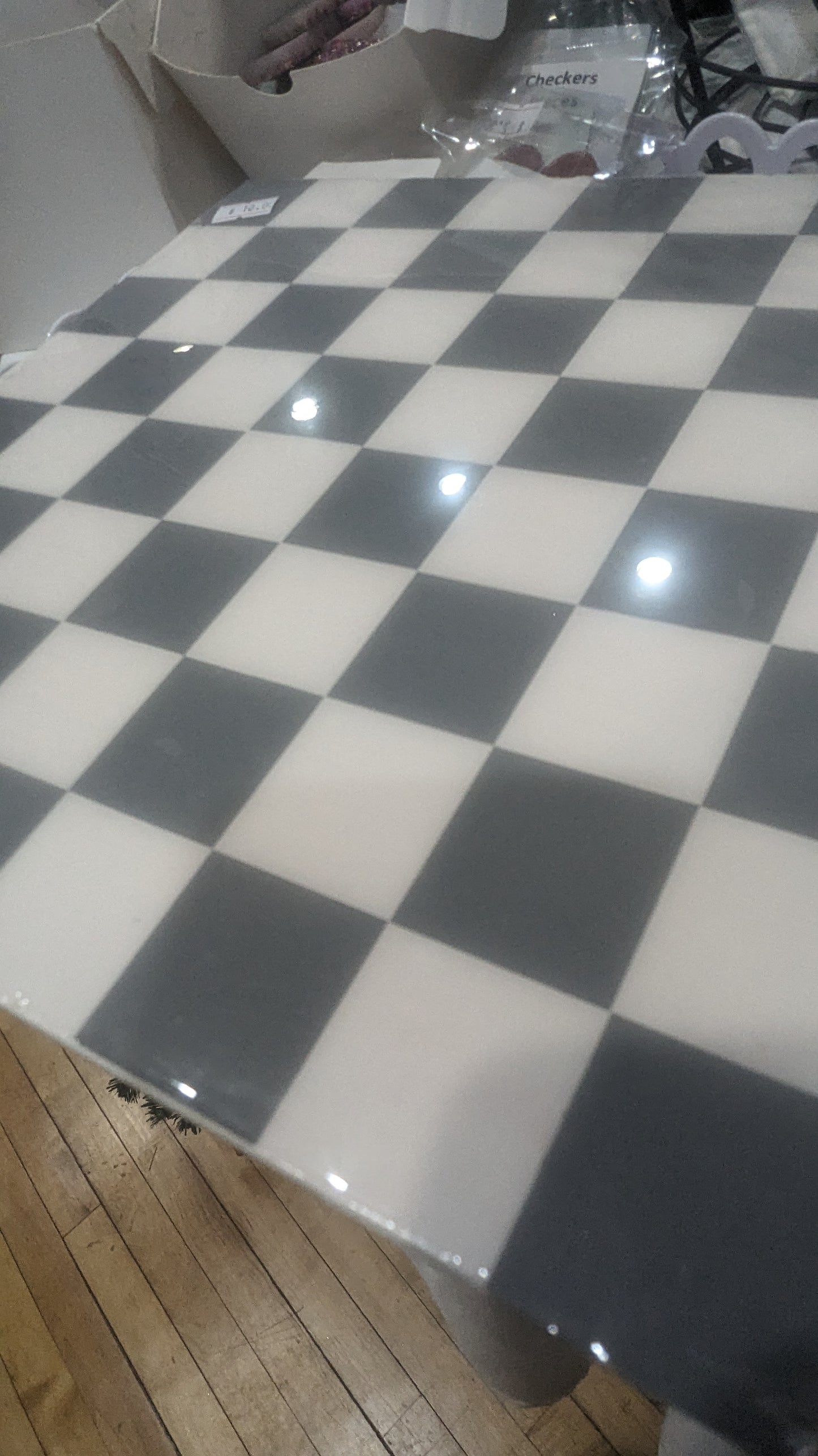 Chess board and chess pieces