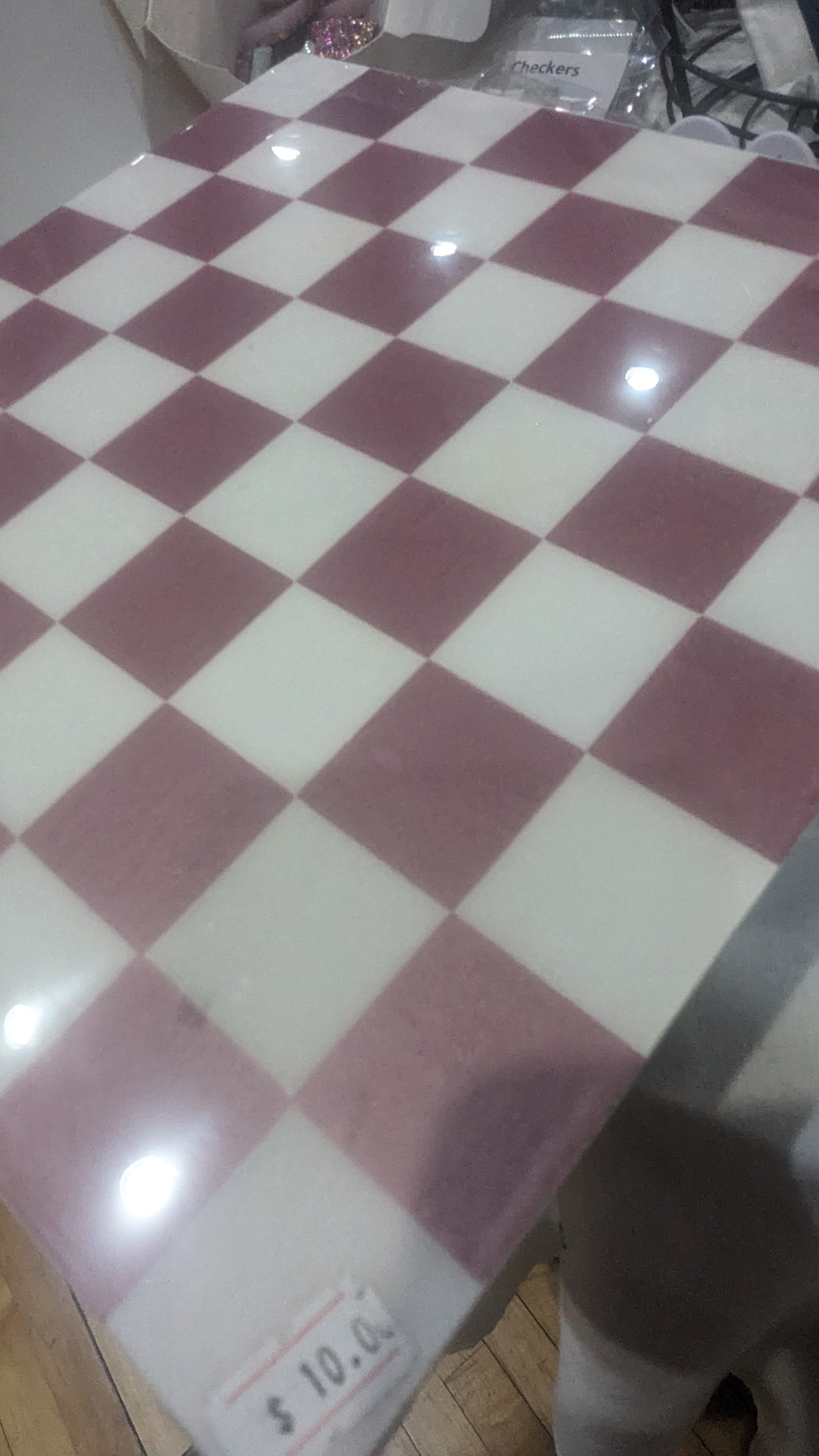 Chess board and chess pieces