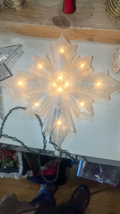 Vintage tree topper