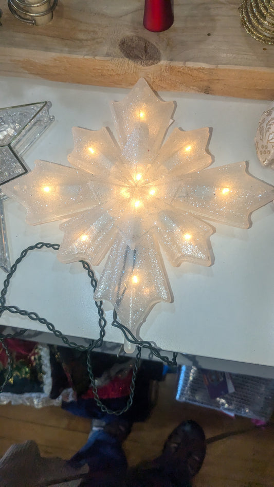 Vintage tree topper