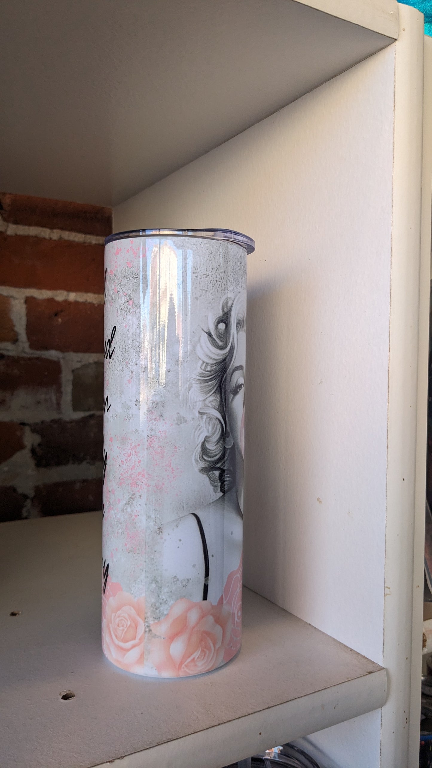 20 Oz Insulated Stainless Steel Tumbler Marilyn Monroe Well-behaved Women Rarely Make History