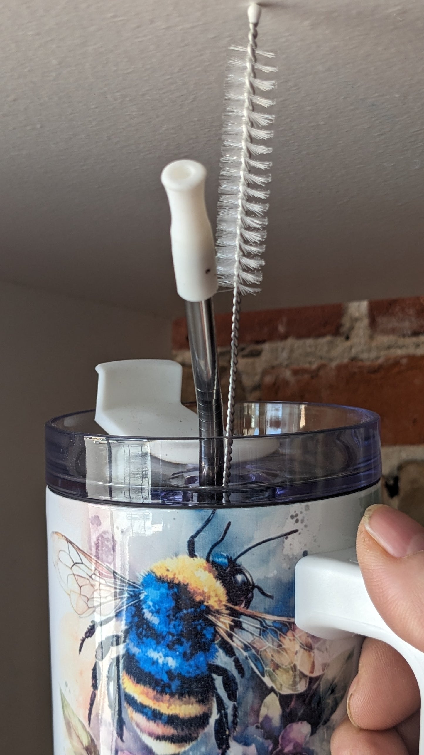 30 Oz Stainless Steel Insulated Tumbler Bees