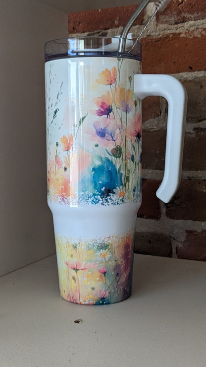 30 Oz Stainless Steel Insulated Tumbler Bees