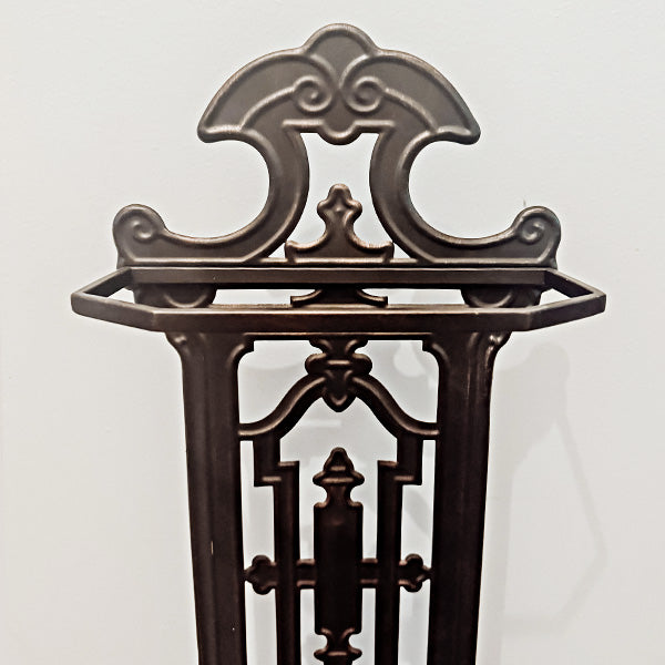 Vintage Inspired Intricate Metal Umbrella Stand  NOT AVAILABLE AT MINDEN LOCATION