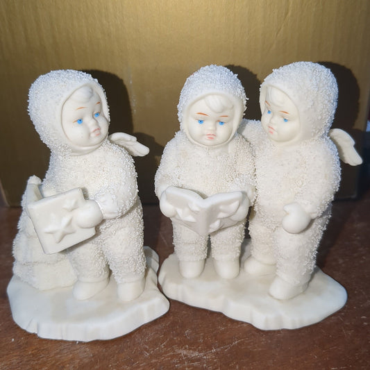 DEPT 56 WINTER TALES OF THE SNOWBABIES 7942-1 "TWINKLE LITTLE STARS"