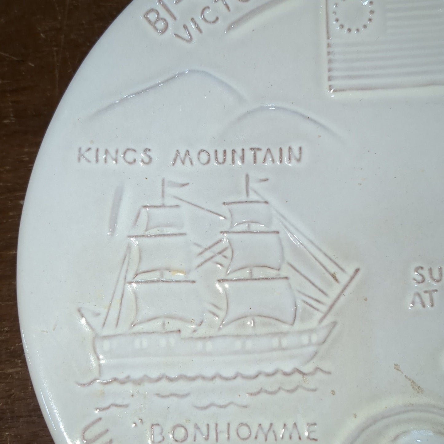 Frankoma 1975 bi-centennial plate