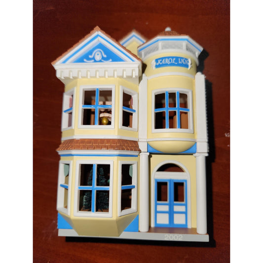 Vintage Hallmark Keepsake Ornament 2002 Victorian Inn Nostalgic Houses and Shops Series HH2002