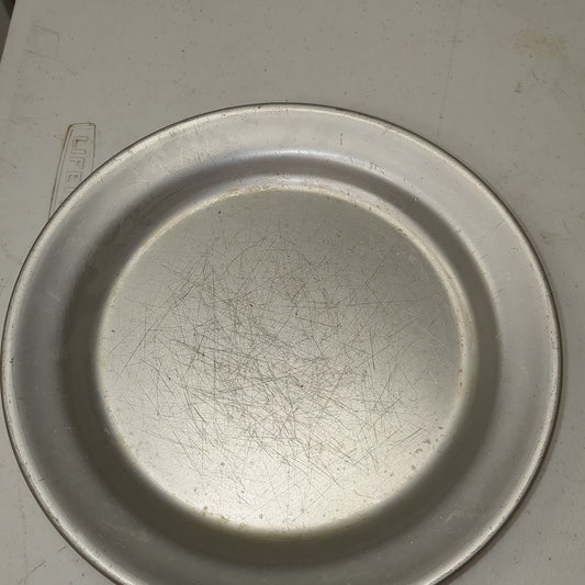 Vintage plate from officer's mess kit Alu121