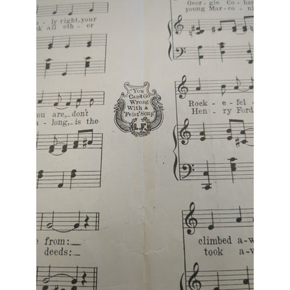 It's Not Your Nationality (It's Simply You) - 1916 large sheet music
