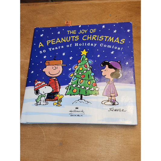 The Joy of A Peanuts Christmas 50 Years of Holiday Comics Schulz Hallmark bk01