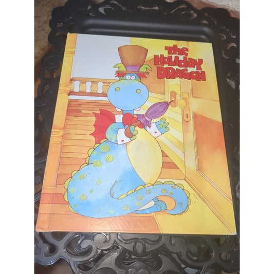 Vintage Book The Holiday Dragon Adventure Of Stephanie And The Holiday Dragon