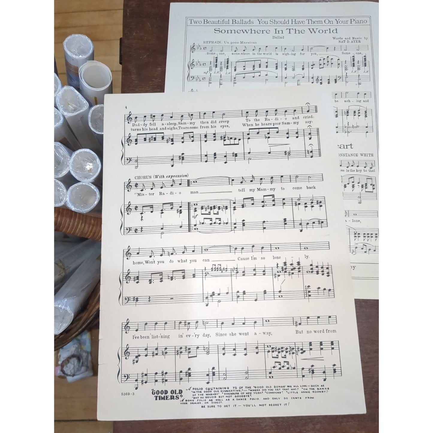 Mr Radio Man Tell My Mammy To Come Back Home Ira Schuster Johnny White Cliff Fri