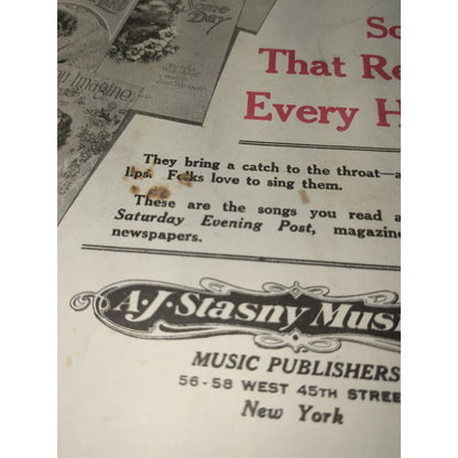 Pretty Kitty Kelly - Harry Pease & Ed Nelson - Sheet Music 1920