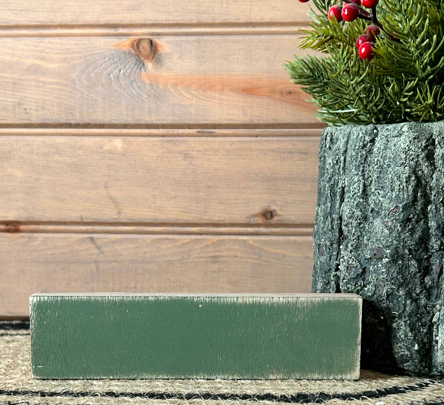 Primitive/Rustic Wood Christmas Tree - Triangular: UNFINISHED / Tall