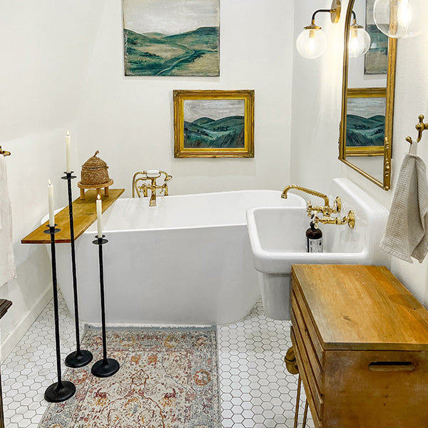 Tall Hand-Forged Cast Iron Floor Candle Holders, Set of 3  NOT AVAILABLE AT MINDEN LOCATION