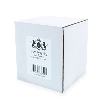 1893 Caucasus Royal Red Glass Ball Christmas Ornament 3.25 Inches