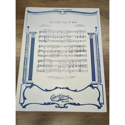 Dreary Weather: Univ of Penn. Fox Trot - 1924 sheet music - Fred & Tom Waring