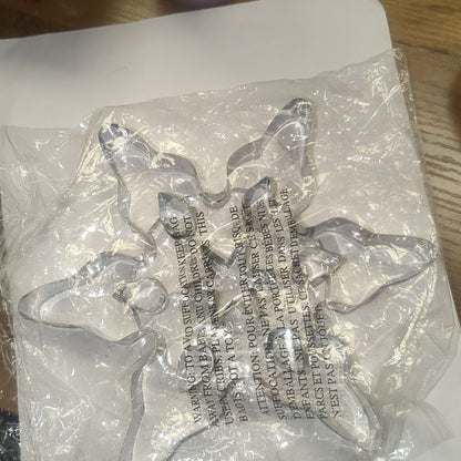 Vintage Williams-Sonoma Giant Snowflake Cookie Cutter large detailed WS12