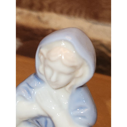 Vintage Lefton Nativity Mary and Baby Jesus 1735 No Joseph. Na01