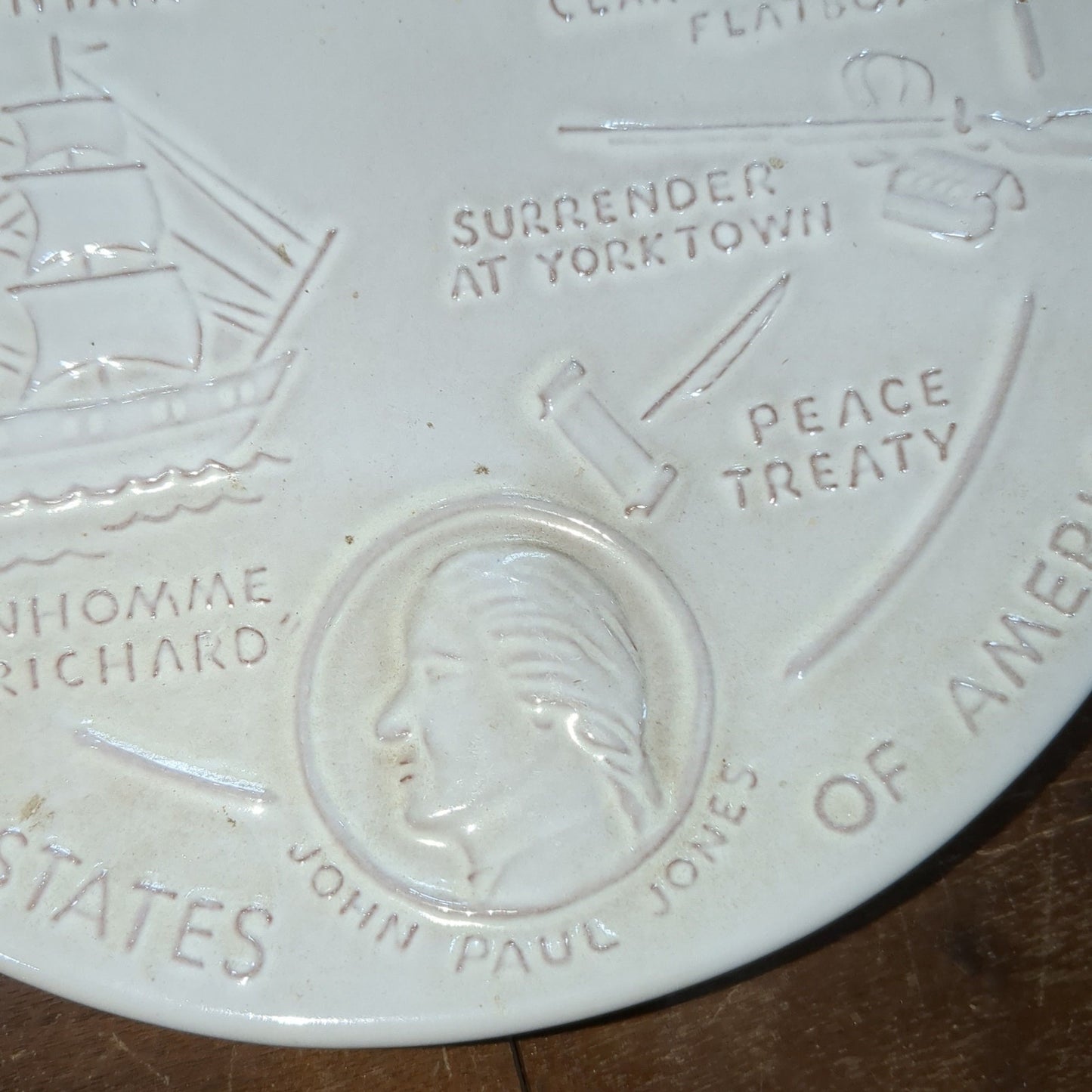 Frankoma 1975 bi-centennial plate