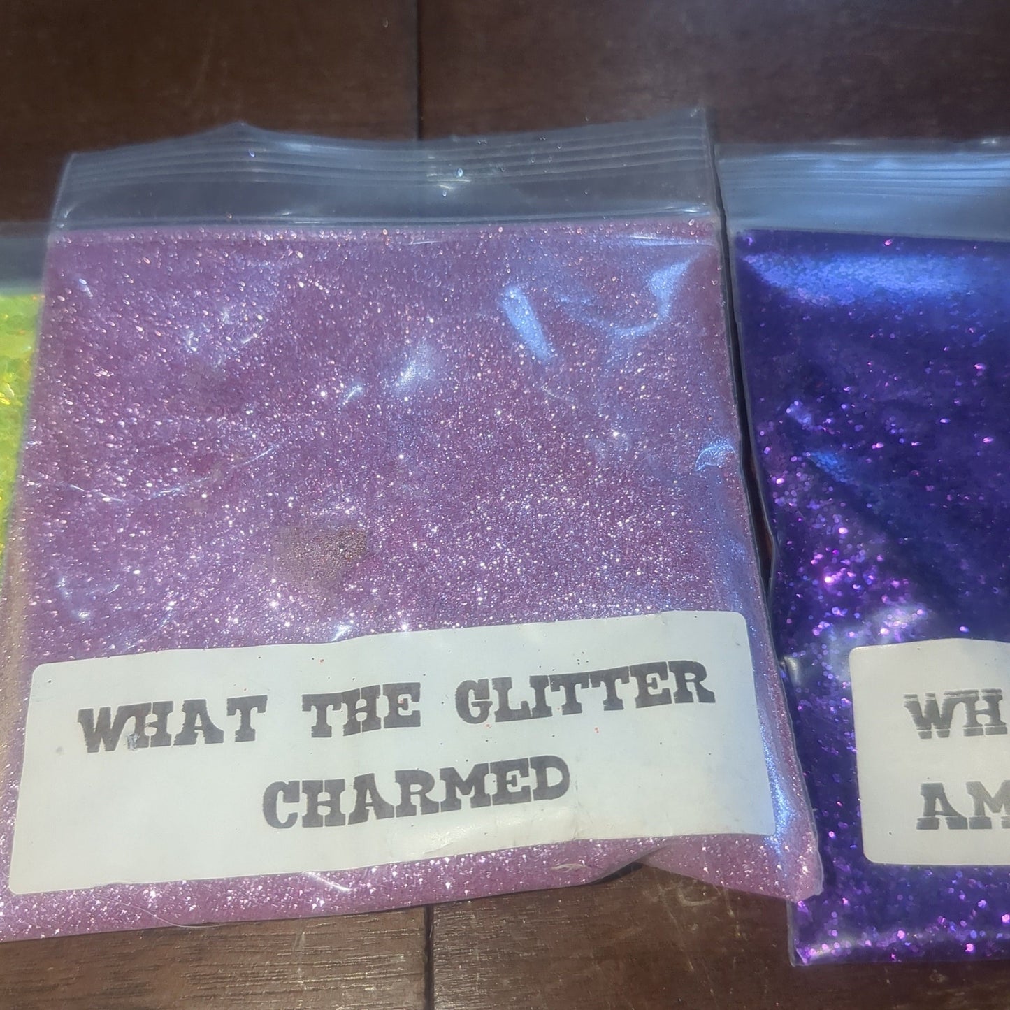 What the Glitter set of 8 Glitters