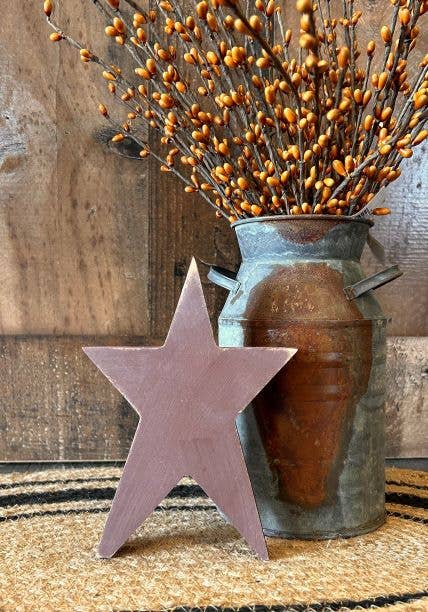 Primitive Wood Prim Stars: Unfinished / Large