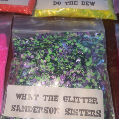 What the Glitter set of 8 Glitters