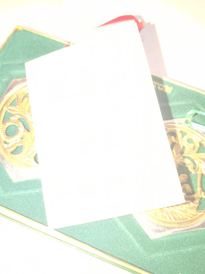 Reed & Barton The 12 Days of Christmas ornament collection. Five golden rings and six geese a-laying