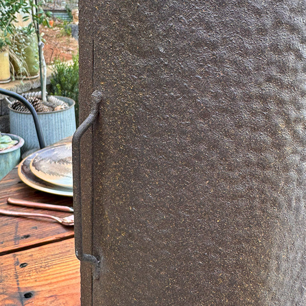 Oversized Rustic Chimney Floor Lantern  NOT AVAILABLE AT MINDEN LOCATION