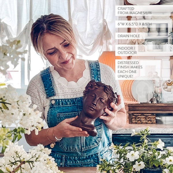 Revered Goddess Planter | Sculptural Elegance for Plant Lovers  NOT AVAILABLE AT MINDEN LOCATION