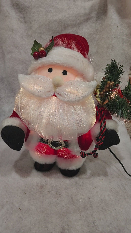 Avon Fiber Optic Dazzling Holiday Santa Claus 2009 sa7