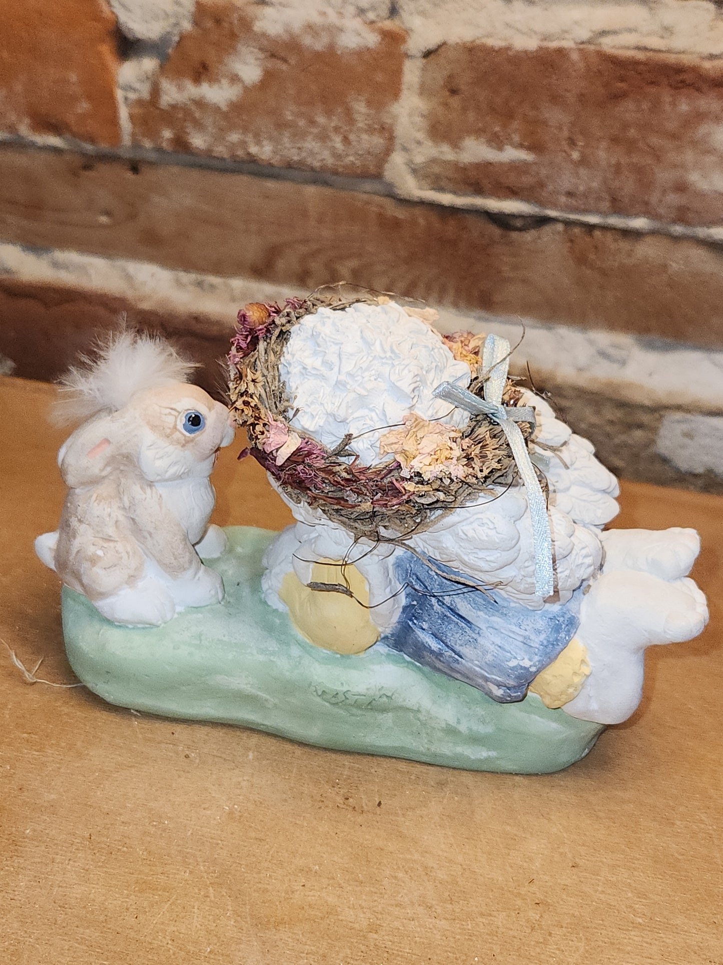 Vintage Dreamsicles Heres Looking at You DC172 Angel Bunny Kristin Haynes Cast Art Industries di12