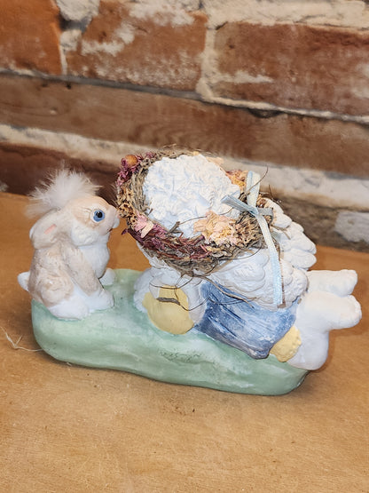 Vintage Dreamsicles Heres Looking at You DC172 Angel Bunny Kristin Haynes Cast Art Industries di12