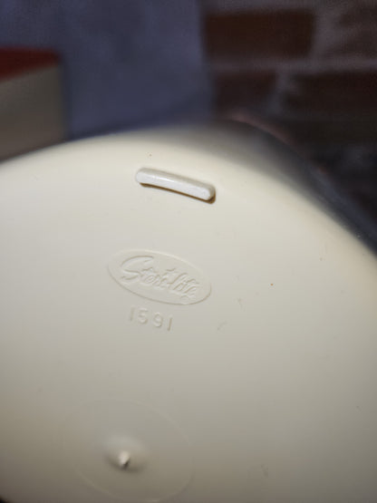 Vintage Sterilite Kitchen wedge Canister Set Flour Sugar Tea Coffee MCM mid-century can12