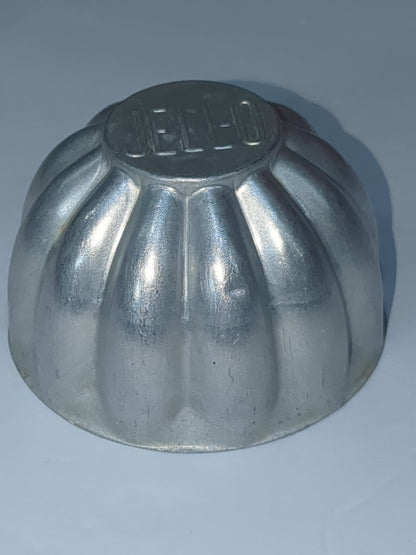 Vintage Jell-O Aluminum Molds Scalloped and fluted Cup set of 8 alu643