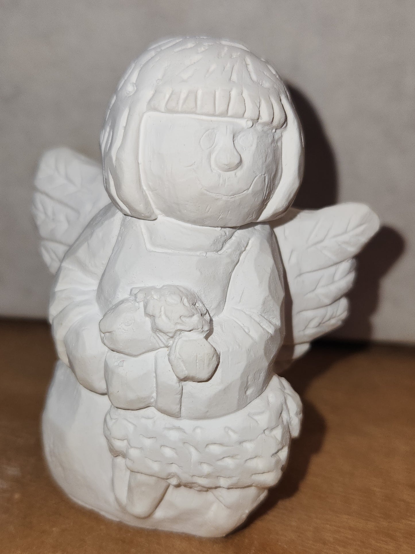 Vintage Accents Unlimited Wee Crafts 21376 Unpainted Angels Christmas Holiday 1995