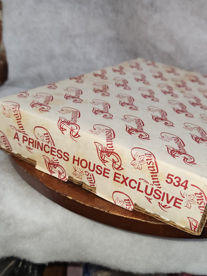 Vintage Princess House Exclusice Fantasia 3 Section Serving Dish #534 1989